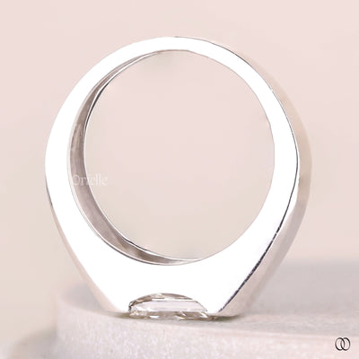 unique design band radiant cut style