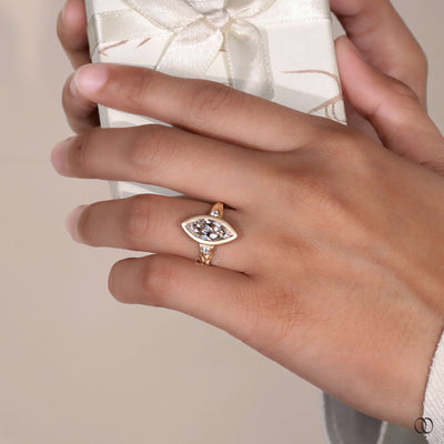 handmade ring tree branch design