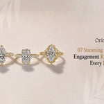 07 Stunning Moissanite Engagement Ring Styles for Every Bride