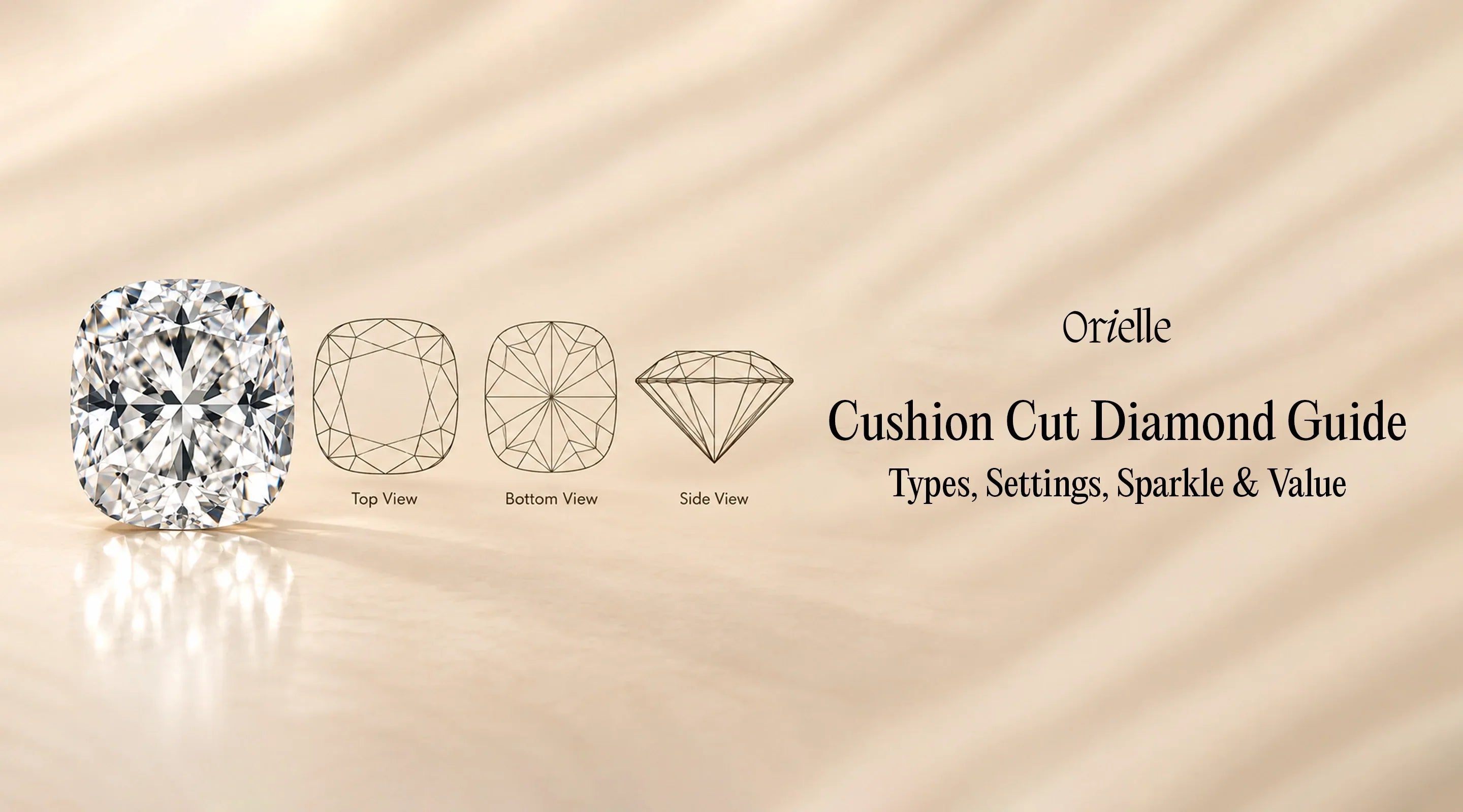 Cushion Cut Diamond Guide: Types, Settings, Sparkle & Value