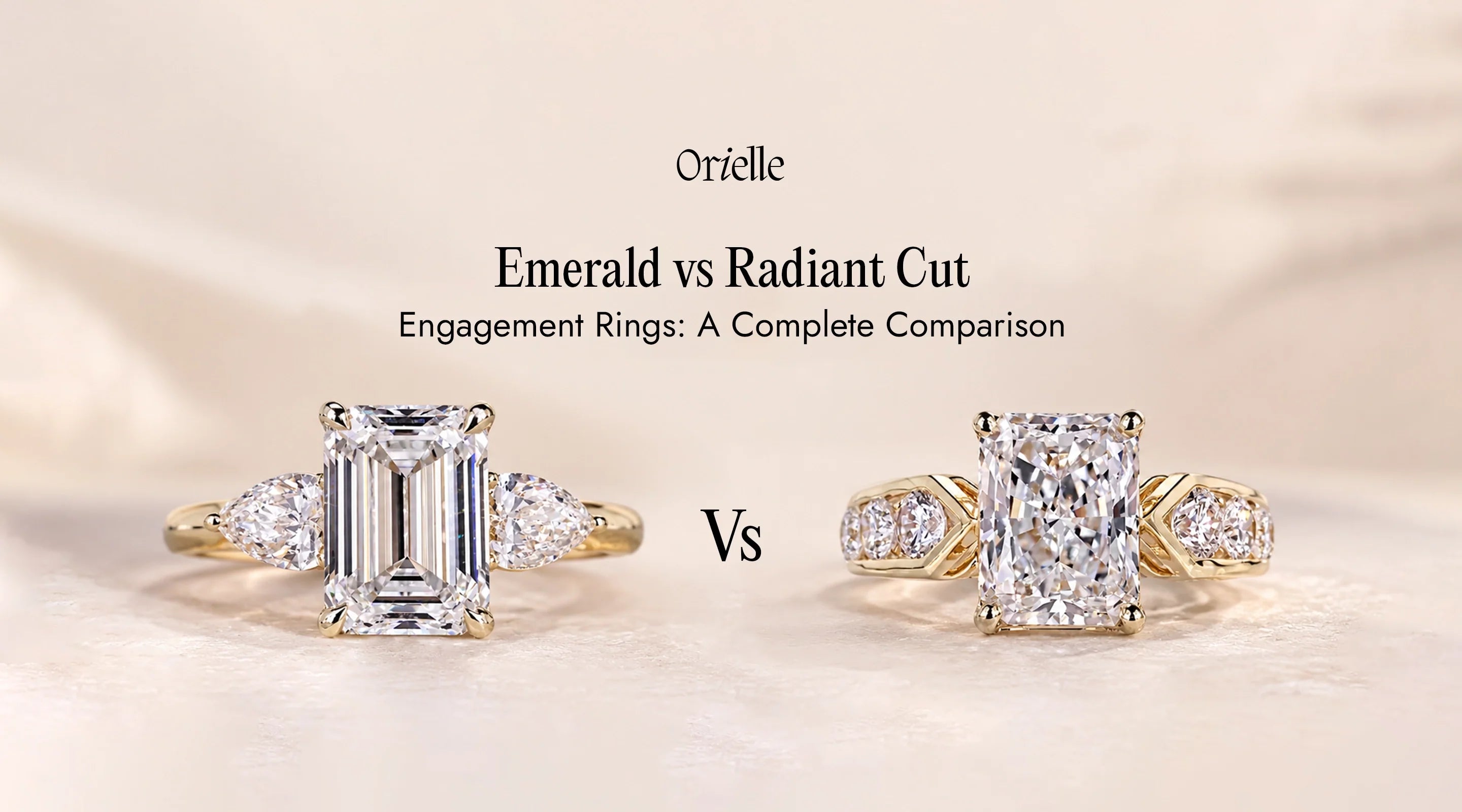 Emerald vs Radiant Cut Engagement Rings: A Complete Comparison