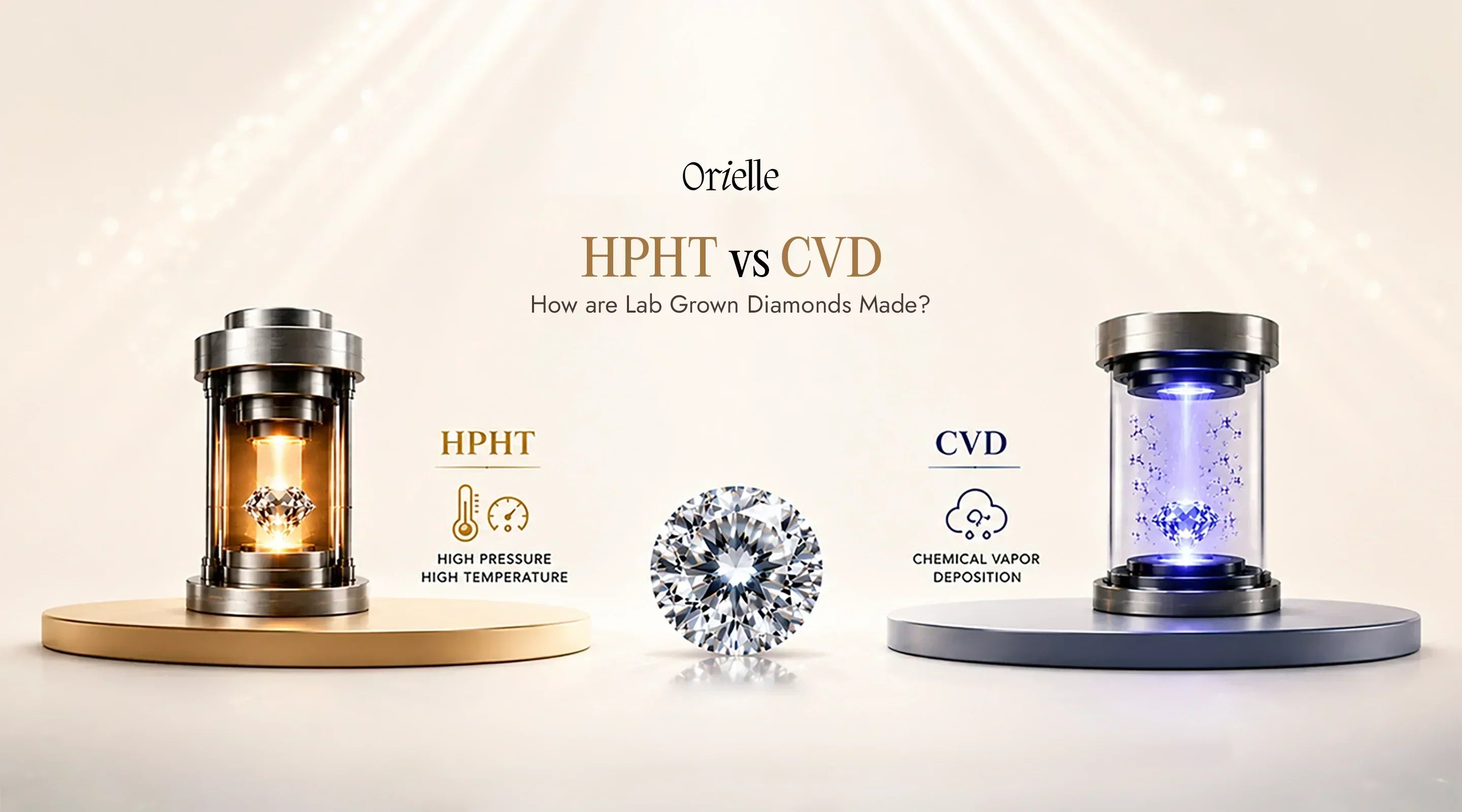HPHT vs CVD: How Are Lab Grown Diamonds Made?