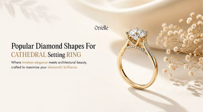 Popular Diamond Shapes For Cathedral Setting Ring