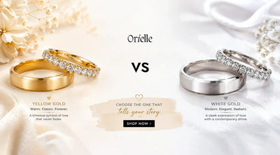 Yellow Gold vs White Gold Wedding Bands