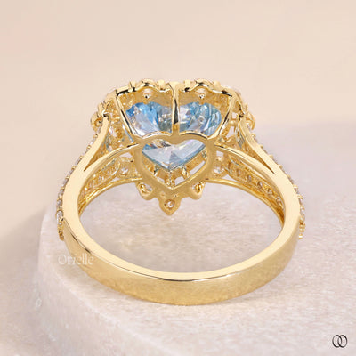 split shank pave engagement ring halo design

