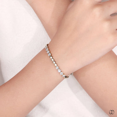 unique design bracelet tennis diamond sparkle
