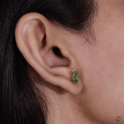 Lab grown diamond earrings with brilliant stones and elegant settings
