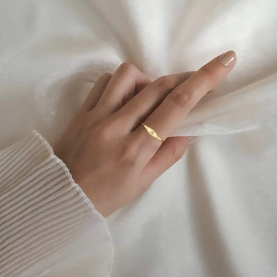 Personalized Letter Ring With Unique Style
