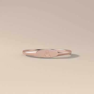 Personalized Letter Ring With Unique Style