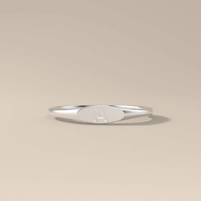 Personalized Letter Ring With Unique Style