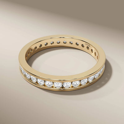 designer channel set full eternity diamond band
