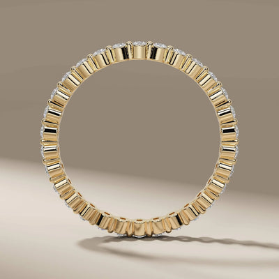 designer micro pave full eternity diamond band
